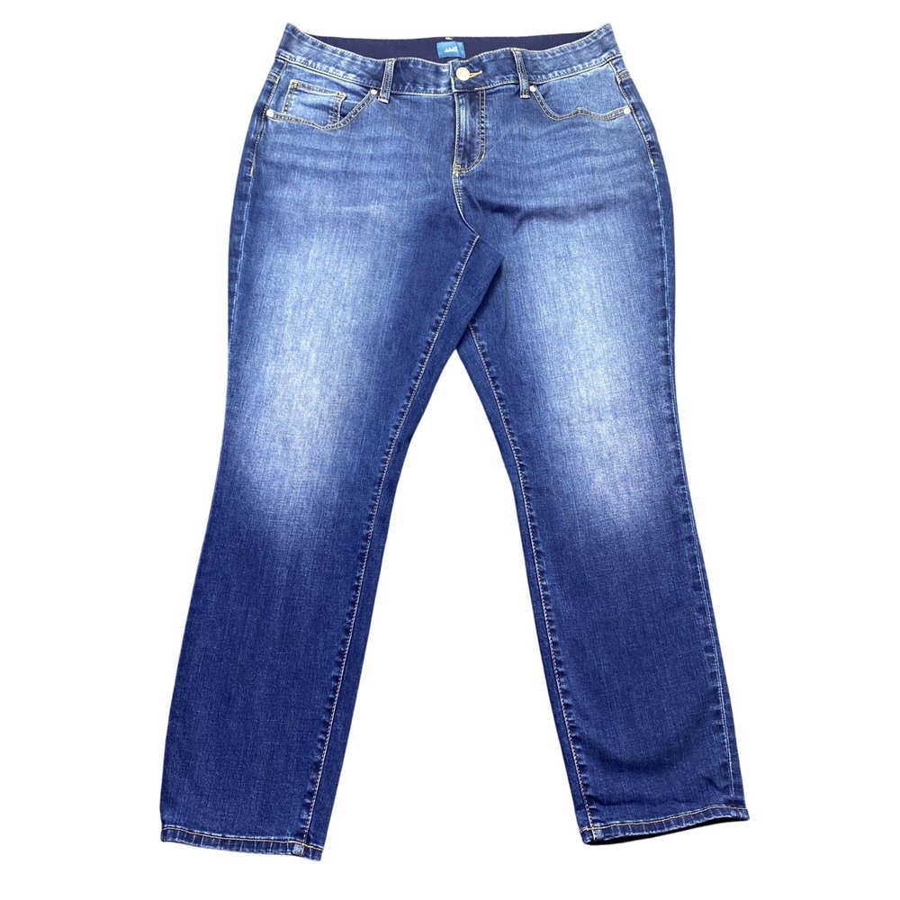 JAG Carter Girlfriend Jeans 16W Christopher Blue JE2967EDK318 Stretch Denim